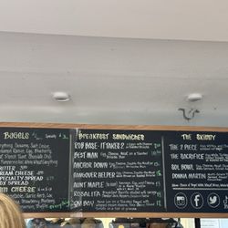 Spray Beach Bagel N Grill - Menu