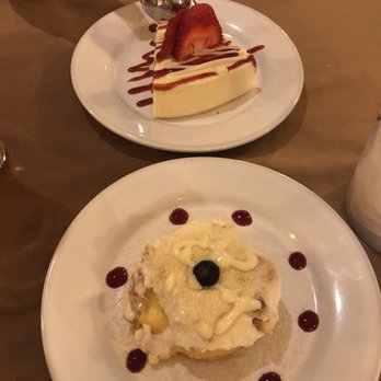 De Nuccio's - White chocolate cheesecake and lemoncello tiramisu - Italian Near Me - Isla Mujeres, ROO