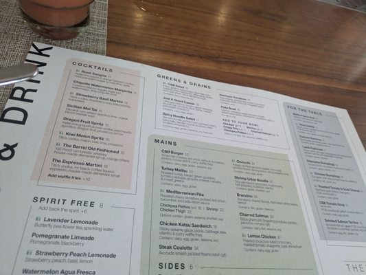 Menu photo 2 The Table at Crate Oak Brook, IL Menu photo 2 The Table at Crate Oak Brook, IL