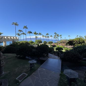 SpaWell Maui at Hyatt Regency Maui Resort - nov 2024 - morning walk down to the garden/swans - Hotels Near Me - Lahaina, Hawaii