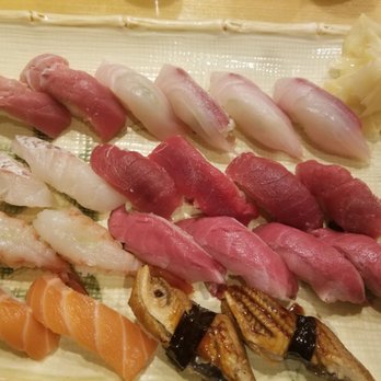 Inaba Restaurant - The entire sushi order - Japanese Near Me - Torrance, California
