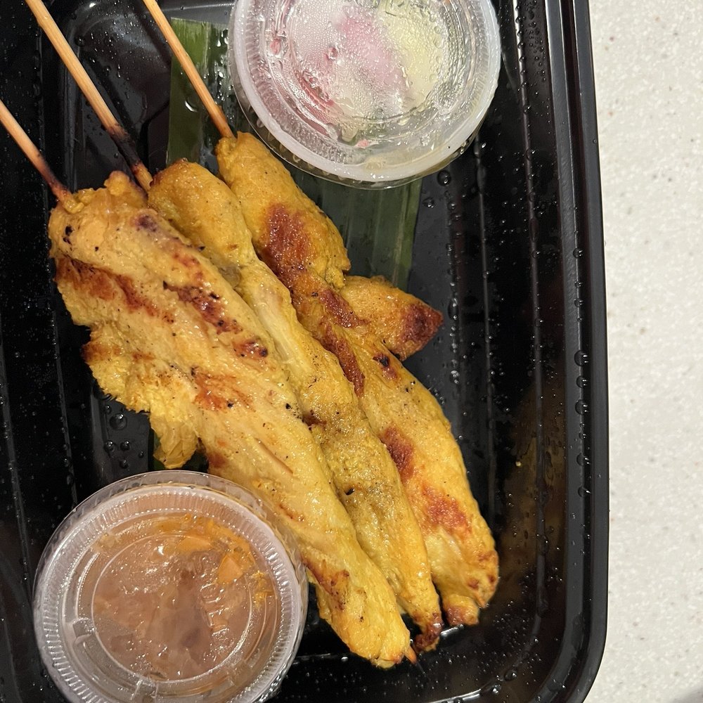 Valla Table - Chicken Satay - the peanut sauce is orgasmic - Thai Near Me - New York, New York Valla Table - Chicken Satay - the peanut sauce is orgasmic - Thai Near Me - New York, New York
