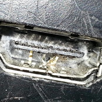 Chatt Fix - Common damaged HDMI - Electronics Repair Near Me - Chattanooga, Tennessee