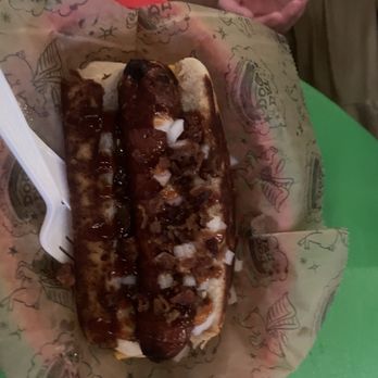 Dat Dog - Flying Pig - great! - Hot Dogs Near Me - New Orleans, Louisiana Dat Dog - Flying Pig - great! - Hot Dogs Near Me - New Orleans, Louisiana
