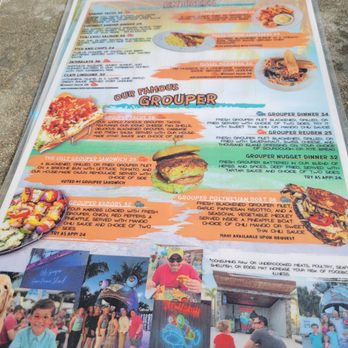 The Ugly Grouper - Menu - Bars Near Me - Holmes Beach, Florida
