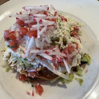 El Dorado Kitchen - Chicken tostada - New American Near Me - Sonoma, California