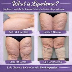 Healing Hands Therapeutic Mobile Massage - Lipedema, an inflammatory fat disorder. Lymphatic drainage massage-non-inflammatory diet help. DM-text-call to schedule appt 760-222-0040.