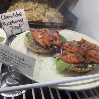 Fancy Plants Cafe - Carrot lox spread - Vegan Near Me - Chicago, Illinois