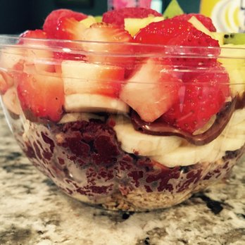 Rico's Acai - Rainbow bowl added Nutella - Food Trucks Near Me - Charlotte, North Carolina Rico's Acai - Rainbow bowl added Nutella - Food Trucks Near Me - Charlotte, North Carolina