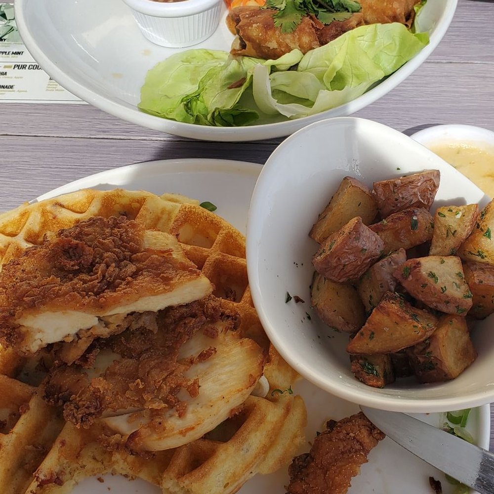 Grove Brunch Cafe - Chicken and waffles, French toast, Saigon egg rolls - Breakfast & Brunch Near Me - El Paso, Texas Grove Brunch Cafe - Chicken and waffles, French toast, Saigon egg rolls - Breakfast & Brunch Near Me - El Paso, Texas