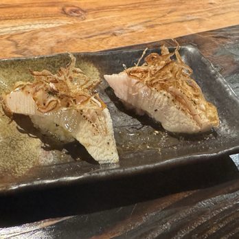 Sushi Blue Wave - Aburi hamachi sushi - Sushi Bars Near Me - Lihue, Hawaii Sushi Blue Wave - Aburi hamachi sushi - Sushi Bars Near Me - Lihue, Hawaii