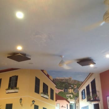 Plaka Grill - The ceiling is painted and the walls as well. Wait, am I in Greece?!? - Greek Near Me - Vienna, Virginia Plaka Grill - The ceiling is painted and the walls as well. Wait, am I in Greece?!? - Greek Near Me - Vienna, Virginia