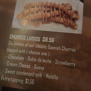 Churros Calientes - Menu - Cafes Near Me - Los Angeles, California Churros Calientes - Menu - Cafes Near Me - Los Angeles, California