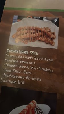 Menu photo 2 Churros Calientes Los Angeles, CA Menu photo 2 Churros Calientes Los Angeles, CA