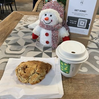 Rekindle Coffee - Butter Tart Bliss Scone and Double Espresso - Coffee & Tea Near Me - Chatham, Ontario Rekindle Coffee - Butter Tart Bliss Scone and Double Espresso - Coffee & Tea Near Me - Chatham, Ontario