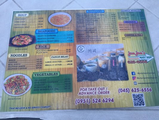 Menu photo 1 Jun Jun's Restaurant Angeles City, PAM