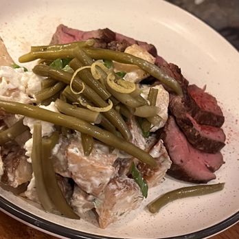 Forgotten Tonic - Lamb with potato salad - Wine Bars Near Me - Saint Augustine, Florida