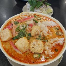 Seafood Laksa noodles ($9.99) Seafood Laksa noodles ($9.99)