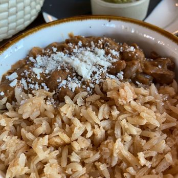 Amano - Rice and beans - Cocktail Bars Near Me - Caldwell, Idaho