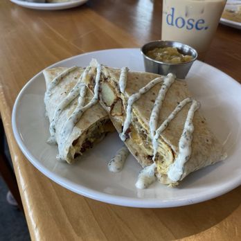 Dose Café & Dram Bar - Breakfast burrito. - Coffee & Tea Near Me - Nashville, Tennessee