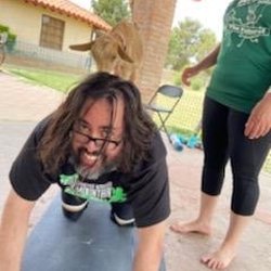 Rancho Los Rivas - There's a Goat on my back!