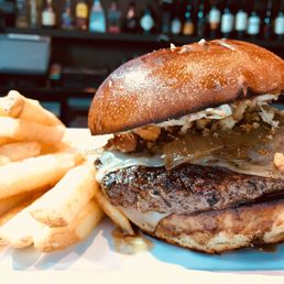 French Onion Burger
