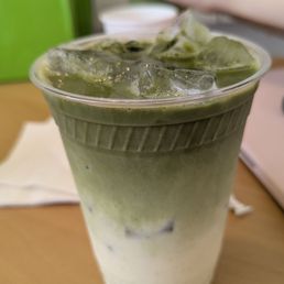 Mango Matcha Latte Mango Matcha Latte