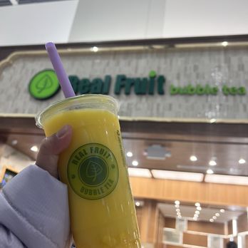 Real Fruit Bubble Tea - Fresh Mango Smoothie - Bubble Tea Near Me - Severn, Maryland