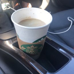 What I received this morning without even taking a sip yet.