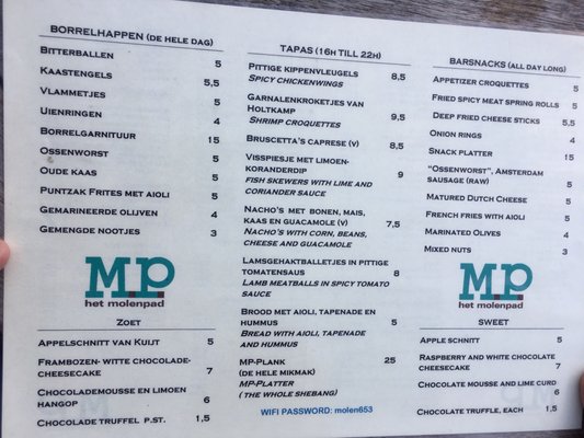 Menu photo 3 Café Het Molenpad Amsterdam, NH Menu photo 3 Café Het Molenpad Amsterdam, NH