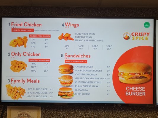 Menu photo 3 Crispy Halal Allentown, PA
