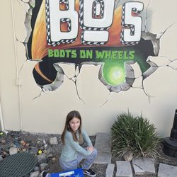 Bo’s Boots on Wheels - My niece is about to be whipping hard on these!