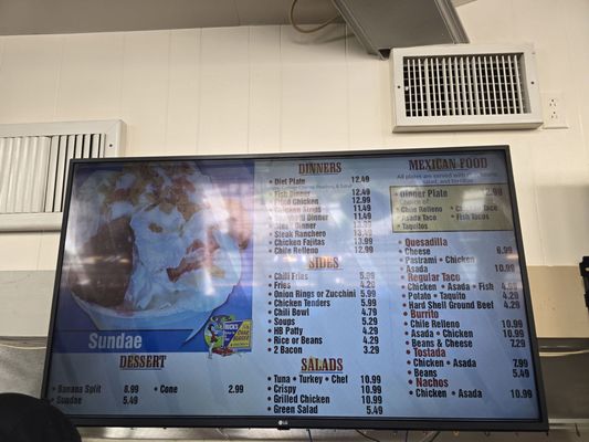 Menu photo 2 Rick's Drive In & Out Whittier, CA
