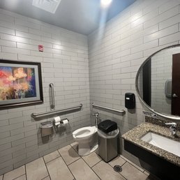 Very clean restroom Very clean restroom