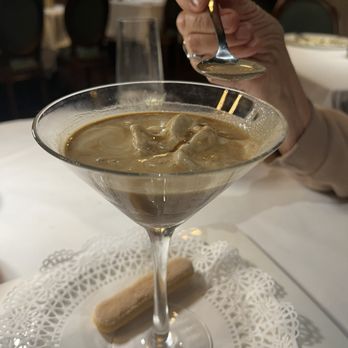 Lanni’s Cucina Verace - Afogato of vanilla ice cream, Frangelico and espresso. - Cocktail Bars Near Me - Sparkill, New York Lanni’s Cucina Verace - Afogato of vanilla ice cream, Frangelico and espresso. - Cocktail Bars Near Me - Sparkill, New York