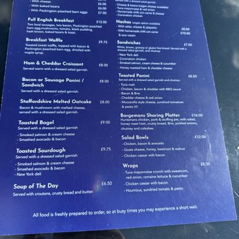 The Apple Tree - Food menu - Coffee & Tea Near Me - Burton-on-Trent, STS