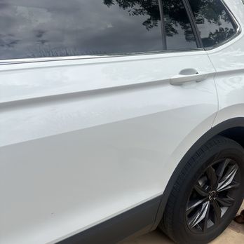 Sun devil dent - After - Mobile Dent Repair Near Me - Phoenix , Arizona