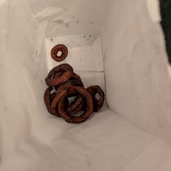 Grand Prix Grill - Rings my mom had to throw away. From just her order.