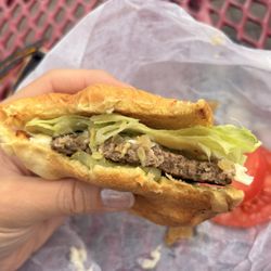 Don & Bert's Custard Stand - Cheese burger
