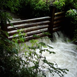 Freiwillige Feuerwehr Holthausen - Bei Hochwasser muss dieses Rechen und einige andere immer wieder gereinigt werden, so auch einige Male mit Hilfe der