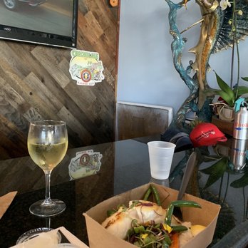 Hook & Anchor - Halibut, grilled veggies, cilantro rice.... - Seafood Near Me - Costa Mesa, California Hook & Anchor - Halibut, grilled veggies, cilantro rice.... - Seafood Near Me - Costa Mesa, California