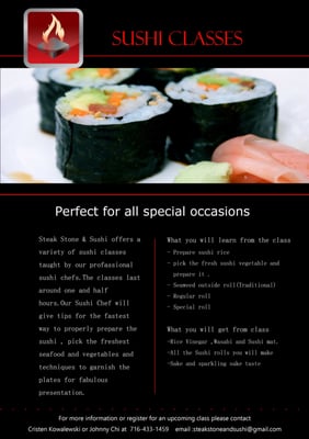 Menu photo 7 Steak Stone & Sushi Lockport, NY