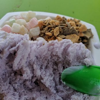 JoJo's Yogurt - Taro Shaved Ice! - Shaved Ice Near Me - Clovis, California