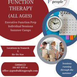 Good Talking People - Executive functioning skills are the foundations for academic, occupational and daily living success!  Call us now to see how we can help!