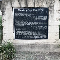 McAllen Food Park - Neighboring park tells of the city's history.