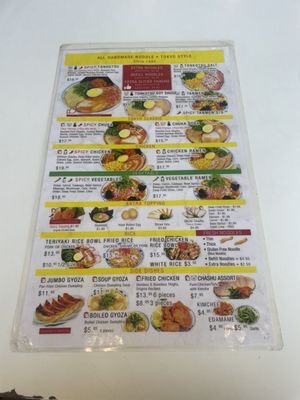 Menu photo 2 VENICE RAMEN Marina Del Rey, CA Menu photo 2 VENICE RAMEN Marina Del Rey, CA