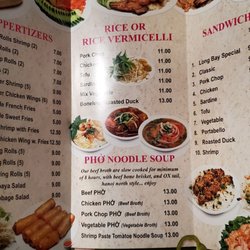Pho Island - Menu