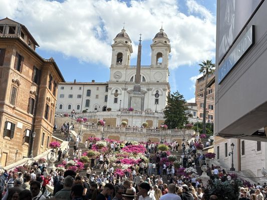 Spanish Steps by null