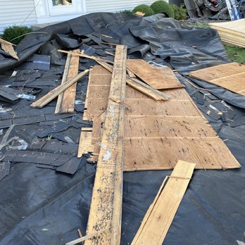 Buck Builders - Old plywood - Roofing Near Me - Somers, Connecticut Buck Builders - Old plywood - Roofing Near Me - Somers, Connecticut