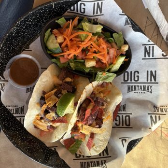 Montana's BBQ & Bar - Brisket tacos - Steakhouses Near Me - Jasper, Alberta Montana's BBQ & Bar - Brisket tacos - Steakhouses Near Me - Jasper, Alberta